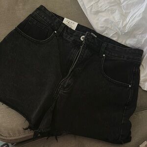 Cotton On Charcoal Denim Shorts